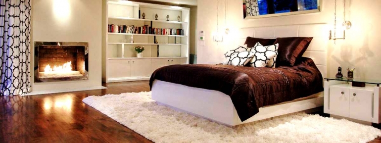 Ковер в спальне